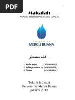 Download Makalah Studi Kasus Regresi dan Regresi Berganda by Rudini Mulya SN118659168 doc pdf