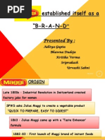 Download BRAND POSITIONING OF MAGGI by Aryan Sp SN118662969 doc pdf