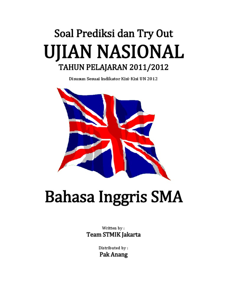 Soal Try Out Un 2012 Sma Bahasa Inggris Paket 06 Breads Nature