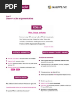 Apostila dissertação argumentativa