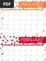 Download Anders Ruff 2013 Free Printable Monthly Calendar by Maureen Anders SN118670246 doc pdf