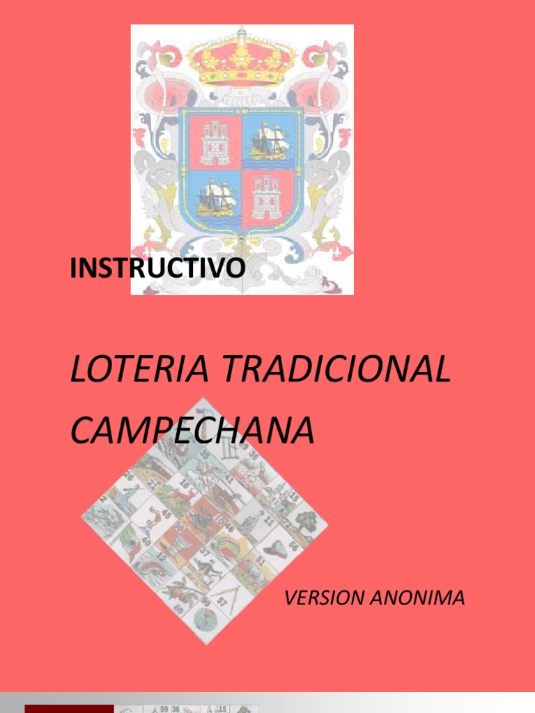 INSTRUCTIVO Loteria Campechana  Software  Informática y 