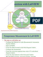 Data Acquisition With LabVIEW - Temperature