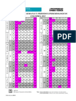 Calendario Epidemiologico 2013