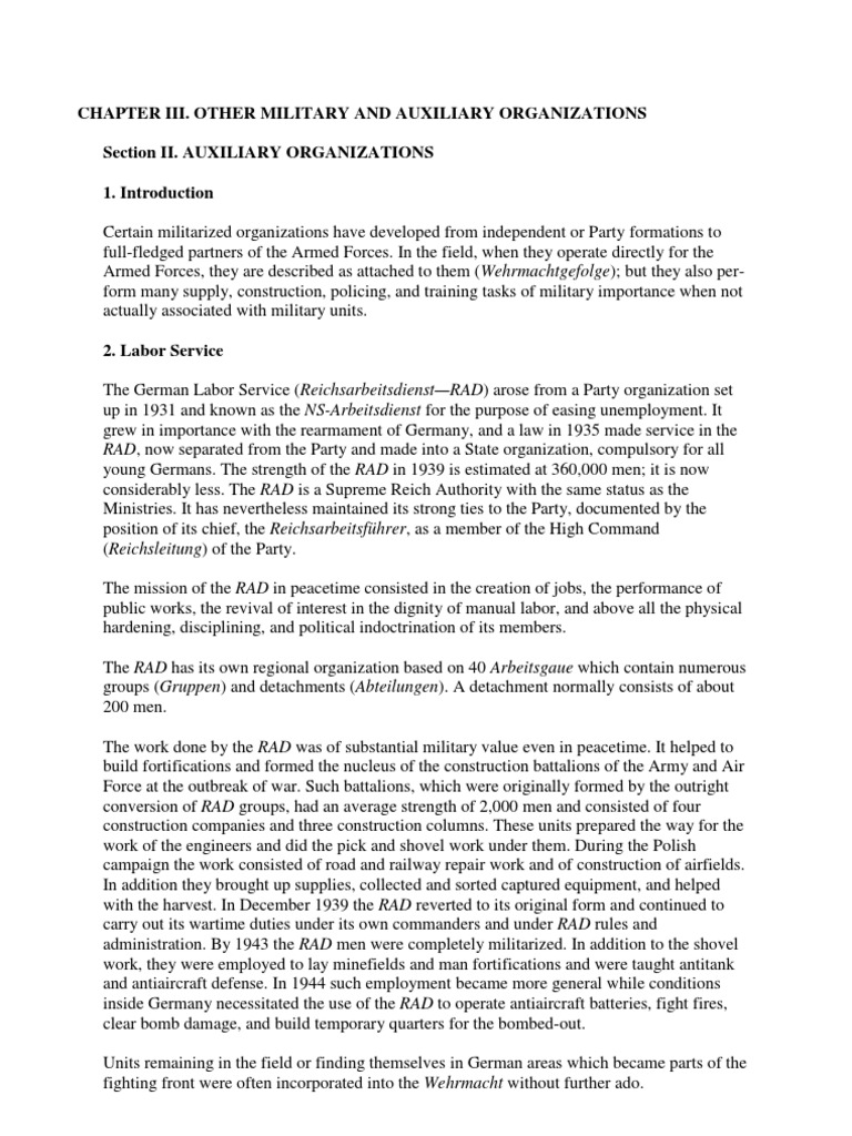 Chapter III (Section 2) | PDF | Global Conflicts | National Security