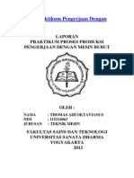 Laporan Praktikum Pengerjaan Dengan Mesin Bubut