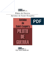 Saint Exupery Piloto de Guerra