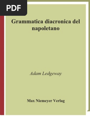 grammatica diacronica del napoletano pdf