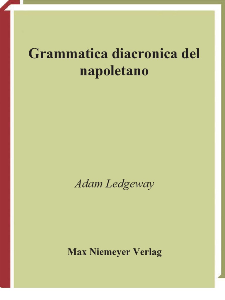 grammatica diacronica del napoletano pdf