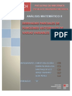 Derivadas Parciales de Funciones Vectoriales de Varias Variables