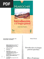 INTRODUCCIÓN AL QUECHUA