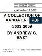 A Collection of Xanga Entries 2003-2009