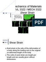 Shear Strain