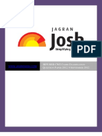 Josh Magazine IBPS RRB CWE Clerk Examination Question Paper 2012 9 September 2012 2