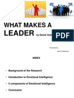 What Makes A: Leader