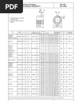 As / SG Gs / Ghe Dimensions For Couplings (Standard) Bore With Keyway According To DIN 6885 T1