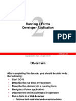 Running A Forms Developer Application