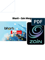 Bharti Airtel & Zain Merger