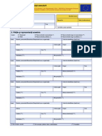 Declaraţie de Constatare A Forţei Executorii: Formularul G