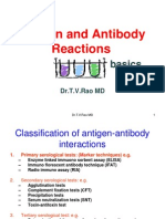 Antigen Antibody Reactions