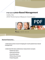 Performance Based Management