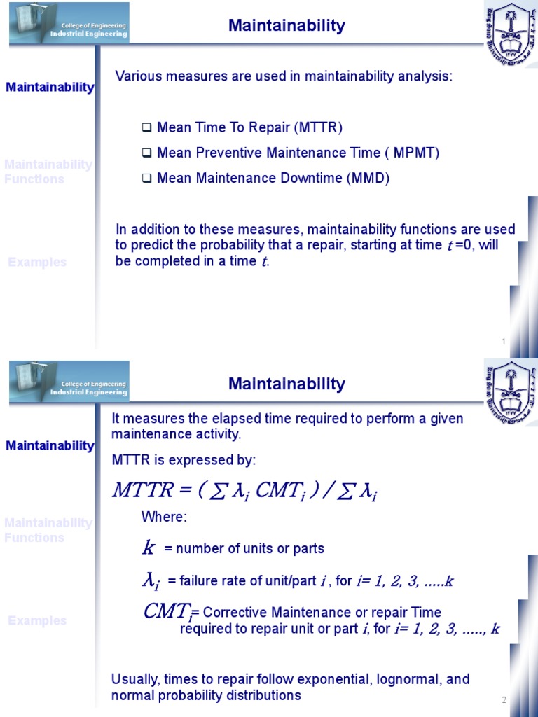 Class 08 - Introduction To Maintainability | PDF