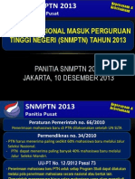 Materi Sosialisasi SNMPTN-2013 (Revisi Ketum)