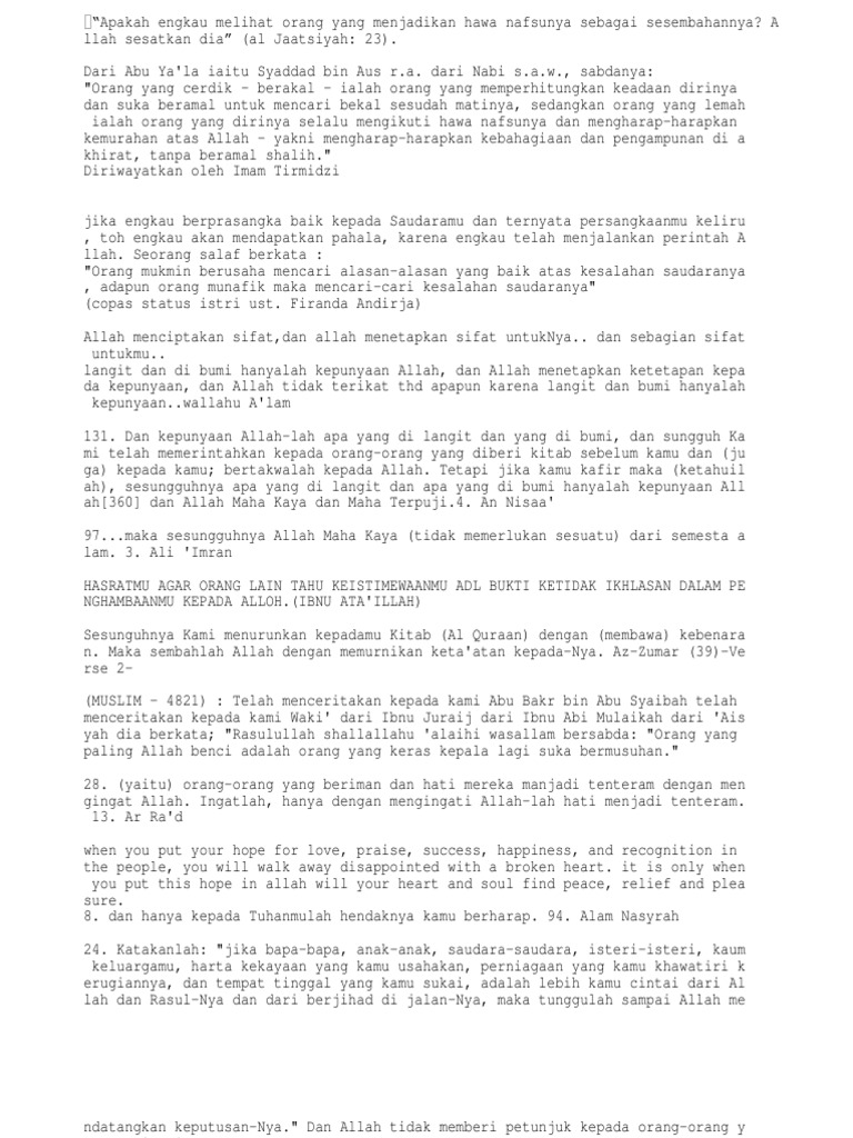 Cinta Karna Allah Pdf