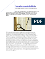 Aparentes Contradicciones de La Biblia