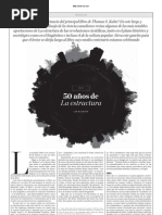 50 Años de La Estructura IAN HACKING Thomas S. Kuhn