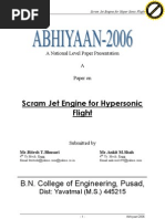 Scram Jet Engine