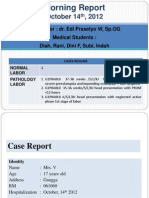 Laporan Kasus PEB + Impending Eklamsia