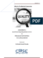 Quality in Technical Concerns: Assignment 2