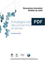 Bulletin Veille Emballage Intelligents