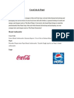 Product Relation of Pepsi &coke