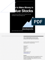 How to Make Money in Value Stocks - First Edition