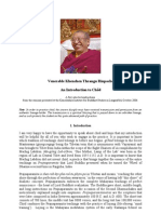 Chöd - Khenchen Thrangu Rinpoche