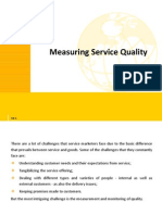 Measuring Service Quality Using Gap Model