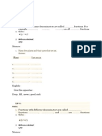 Class 7 Maths Slip I: Maths:: 3. Write As A Decimal: 7/10