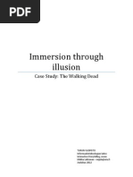 Download Immersion Through Illusion A Case Study of The Walking Dead by soralapio SN118855630 doc pdf