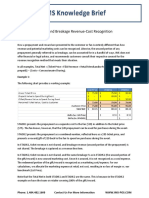 IMS Knowledge Brief - Prepayment and Breakage Revenue-Cost Recognition