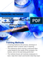 OJT Methods Training