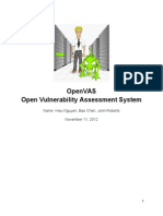 OpenVAS - Open Vulnerability Assessment System
