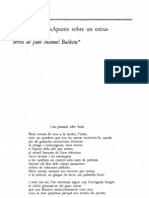 Seferis (Ballesta), Apunts Sobre Un Estiu (1994)