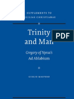 Trinity and Man Gregory of Nyssa