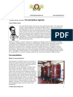 Yeast and Other Fermentation Agents