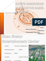 Khan Shatyr Bangunan Dengan Struktur Kabel Dan Membran
