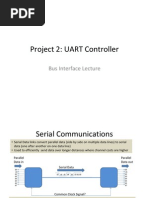 Project 2: UART Controller: Bus Interface Lecture