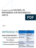 POLLUTION CONTROL IN REFINERIES