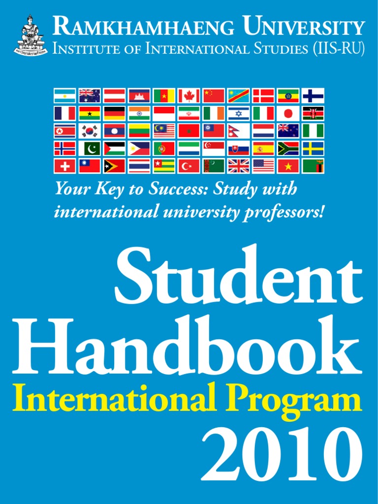 B Handbook PDF Academic Degree Masters Degree image picture